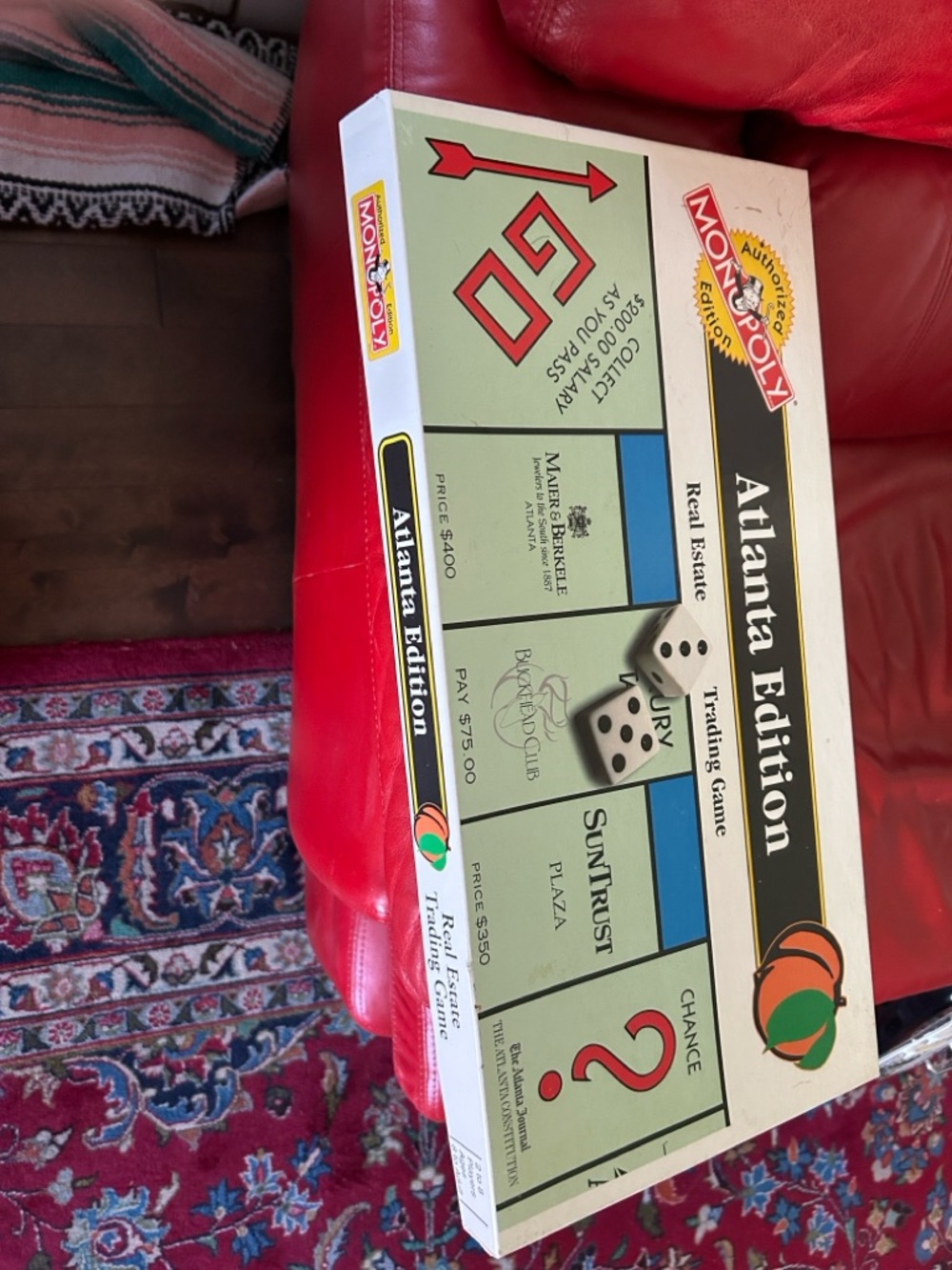 Monopoly Atlanta Edition Board Game - Green